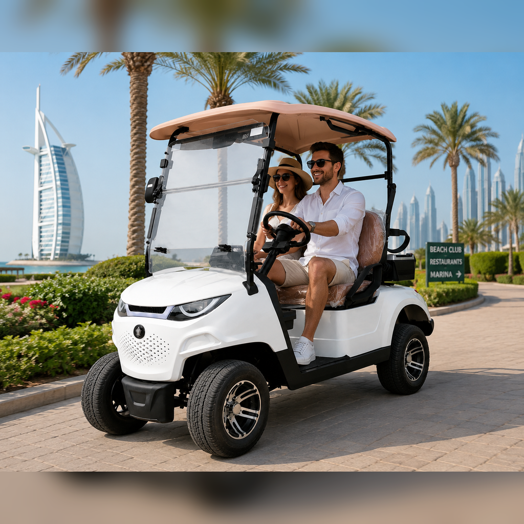 MXV Breeze 2 2-seater electric golf cart UAE – view 2