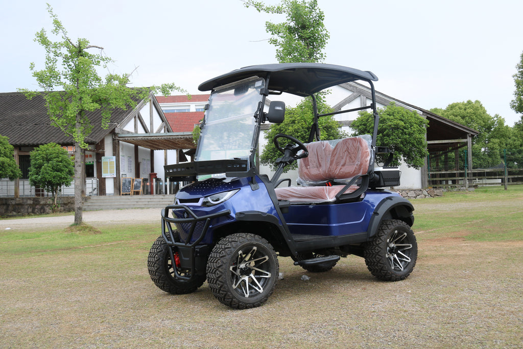 MXV Breeze 2 Trail 2-seater lifted electric golf cart UAE – view 11