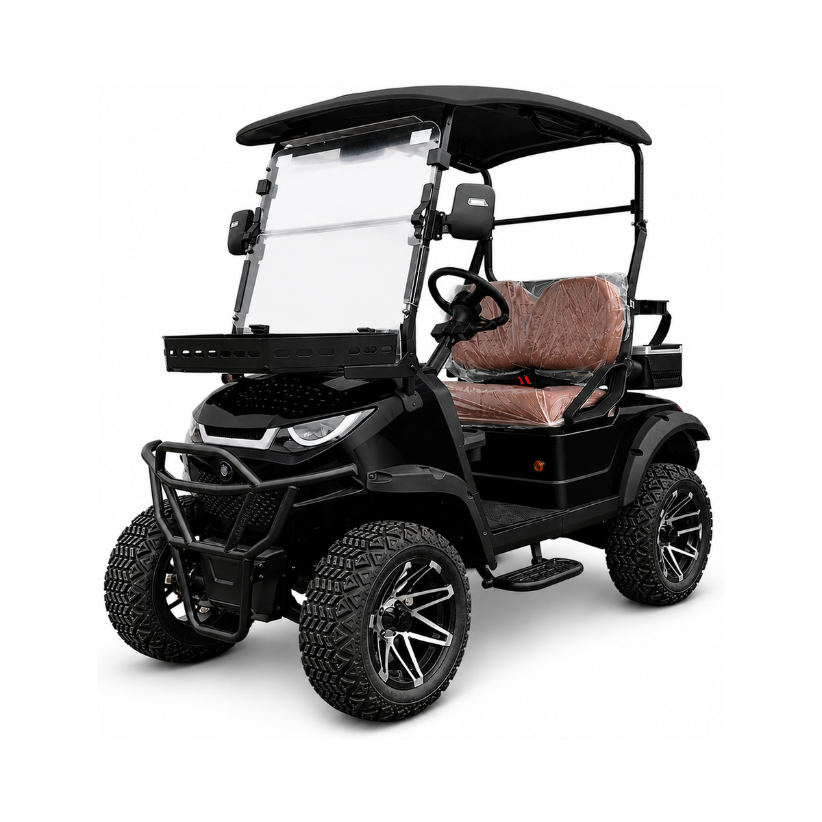 MXV Breeze 2 Trail 2-seater lifted electric golf cart UAE – view 4