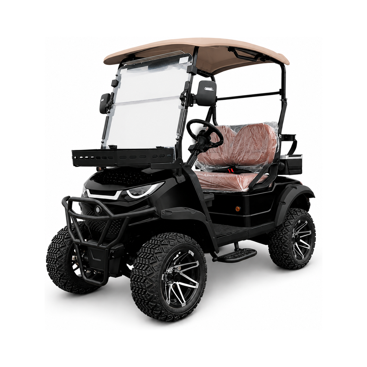 MXV Breeze 2 Trail 2-seater lifted electric golf cart UAE – view 5