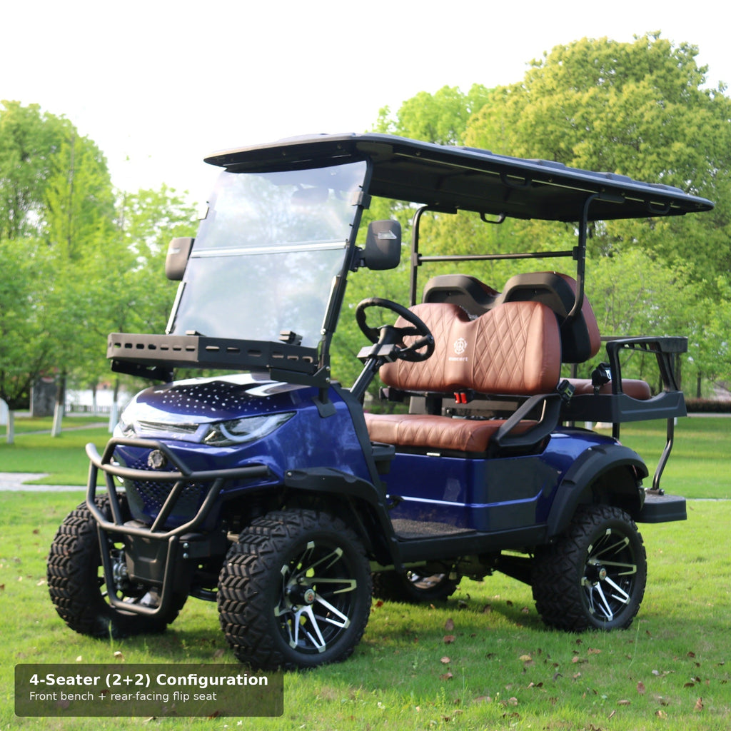 MXV CRUISER 4 Trail – 4-Seater Lifted Electric Golf Cart UAE – view 15