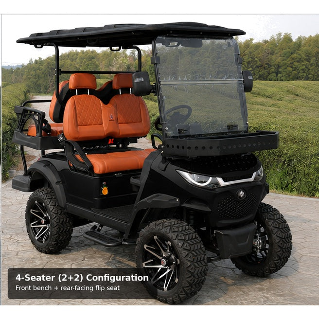 MXV CRUISER 4 Trail – 4-Seater Lifted Electric Golf Cart UAE – view 22