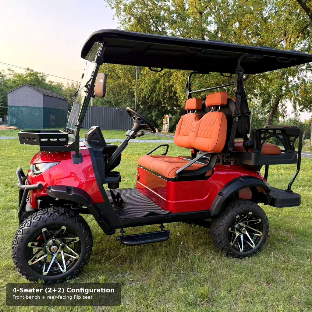 MXV CRUISER 4 Trail – 4-Seater Lifted Electric Golf Cart UAE – view 9