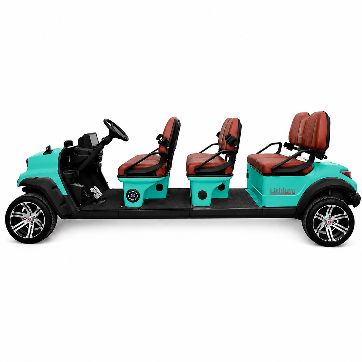 MXV ENVOY 6 Indoor Edition – 6-Seater Electric No-Roof Golf Cart UAE – view 1