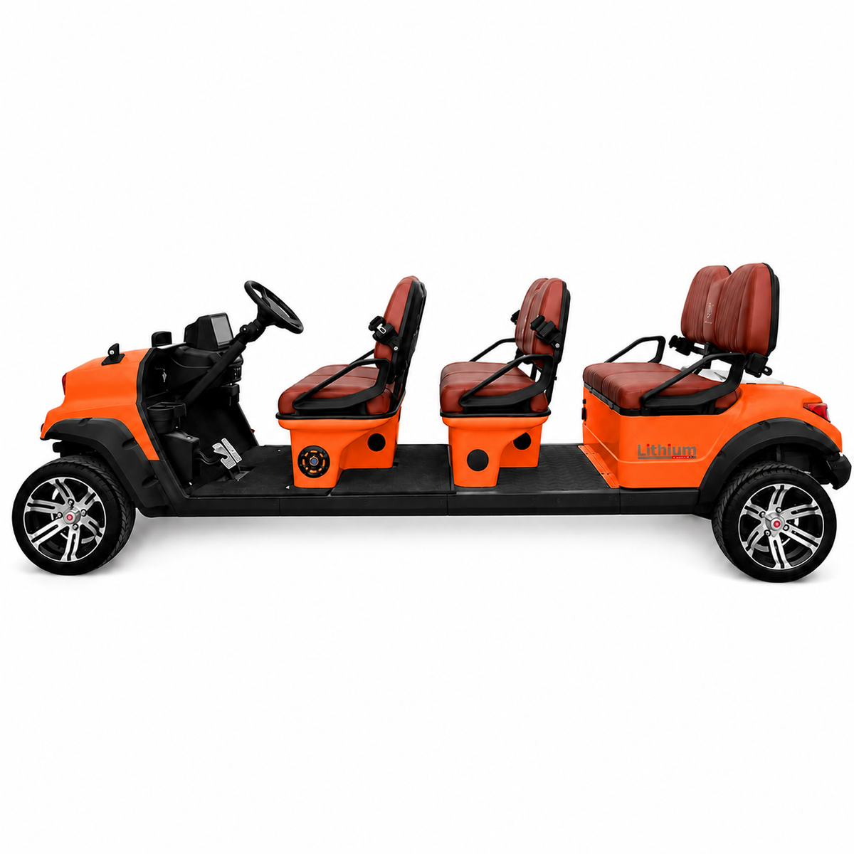 MXV ENVOY 6 Indoor Edition – 6-Seater Electric No-Roof Golf Cart UAE – view 3