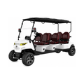 MXV Envoy 6 Trail 6-seater lifted electric golf cart UAE – view 1