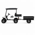 MXV HAULER 2 DUO – 2-Seater Electric Utility Cart with Dual Truck Bed & Trailer UAE – view 1