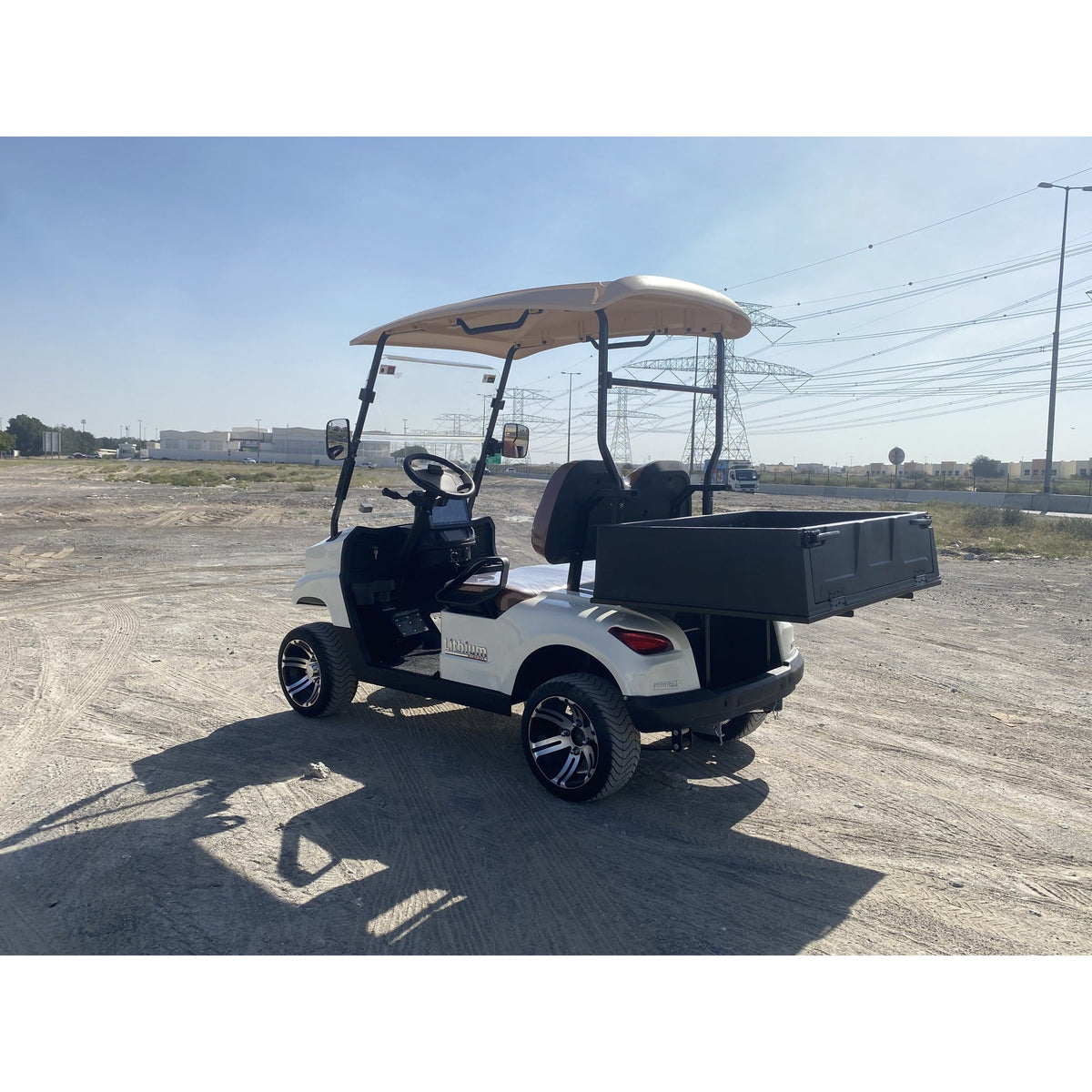 MXV HAULER 2S – 2-Seater Electric Utility Cart with Truck Bed UAE – view 4