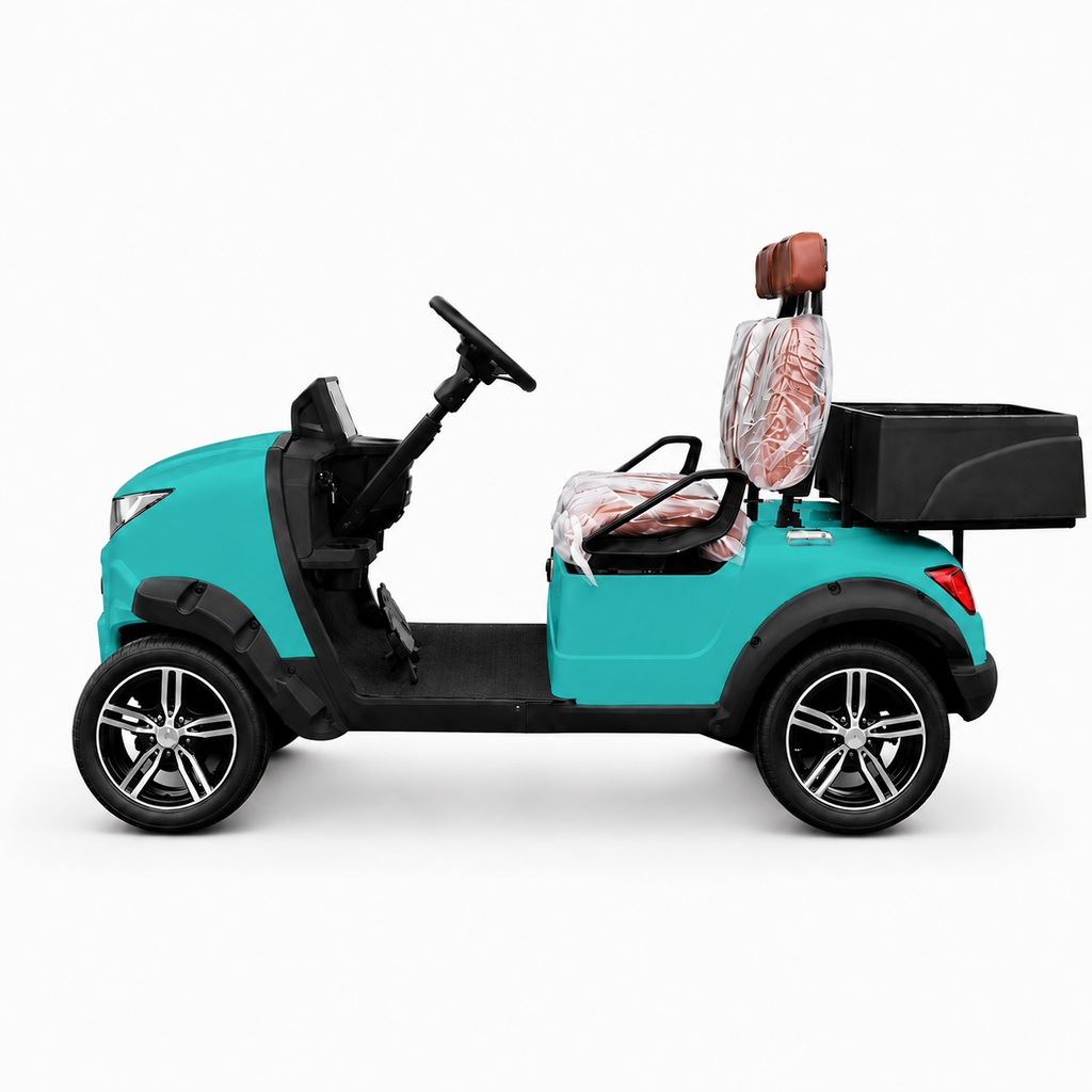 MXV HAULER 2S Indoor Edition – 2-Seater Electric Utility Cart with Truck Bed UAE – view 1