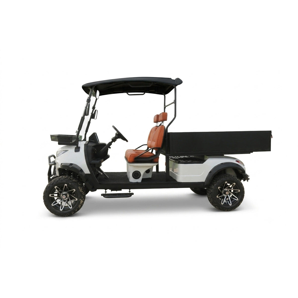 MXV HAULER 2X – 2-Seater Electric Utility Cart with Long Truck Bed UAE – view 1