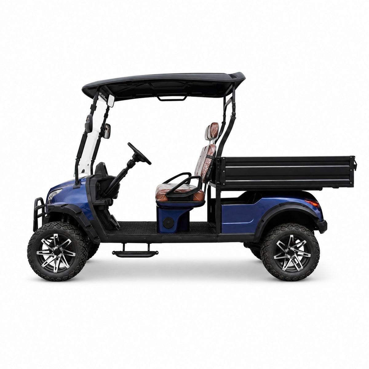 MXV HAULER 2X – 2-Seater Electric Utility Cart with Long Truck Bed UAE – view 4