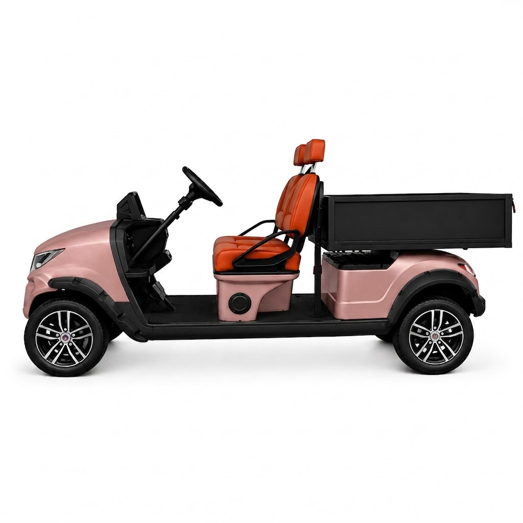 MXV HAULER 2X Indoor Edition – 2-Seater Electric Utility Cart with Long Truck Bed UAE – view 3