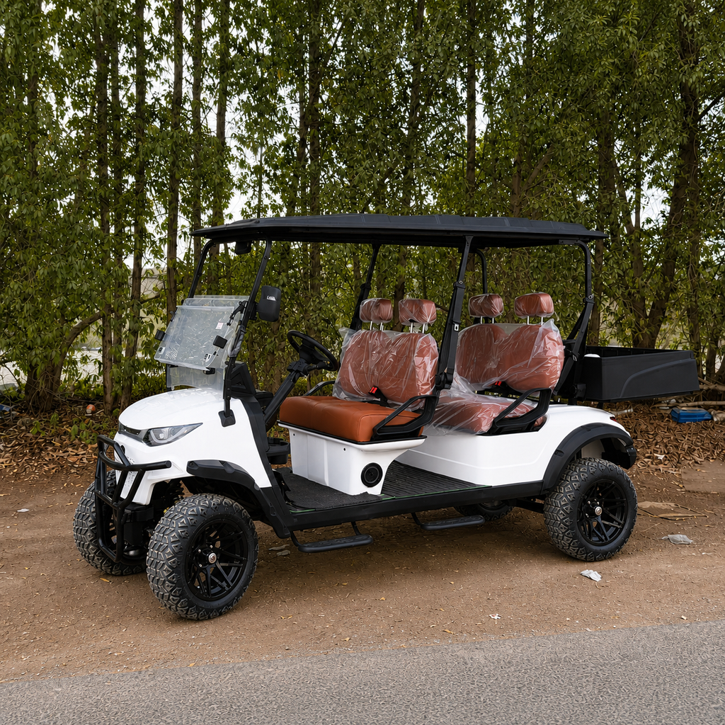 MXV HAULER 4 – 4-Seater Electric Utility Cart with Truck Bed UAE – view 2