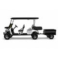 MXV HAULER 4 DUO – 4-Seater Electric Utility Cart with Dual Truck Bed & Trailer UAE – view 1