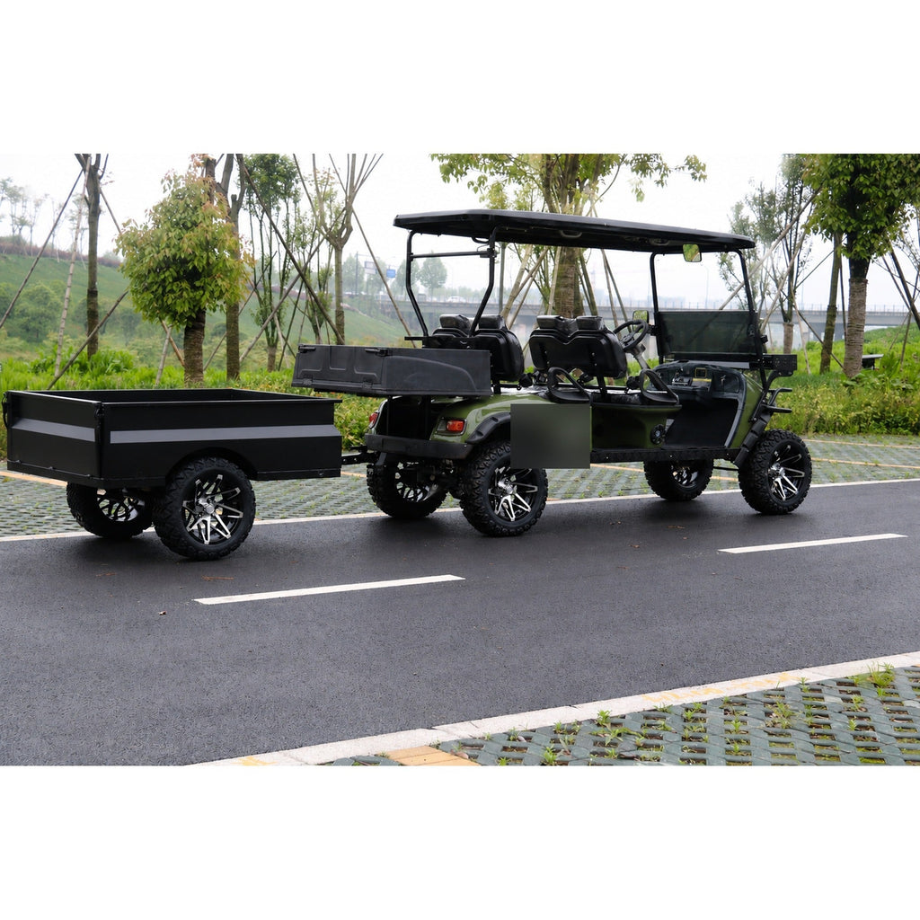 MXV HAULER 4 DUO – 4-Seater Electric Utility Cart with Dual Truck Bed & Trailer UAE – view 2