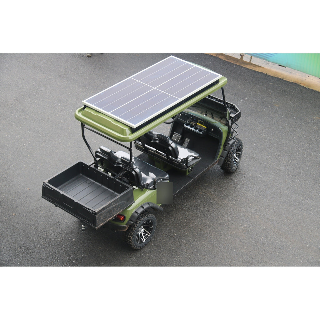 MXV HAULER 4 SOLAR – 4-Seater Solar-Powered Electric Utility Cart with Truck Bed UAE – view 3