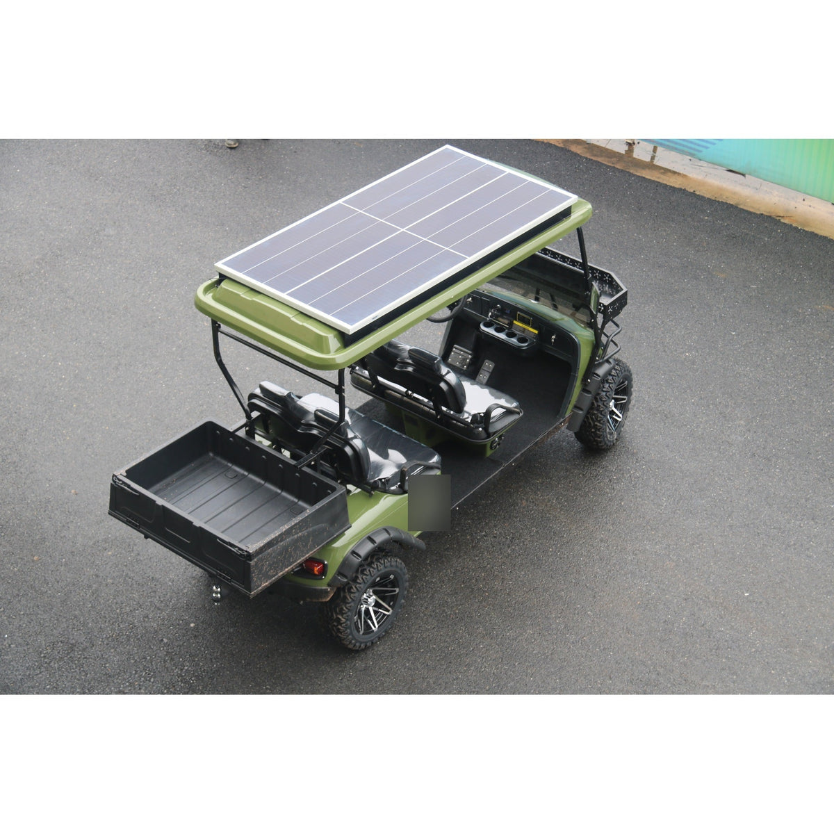 MXV HAULER 4 SOLAR – 4-Seater Solar-Powered Electric Utility Cart with Truck Bed UAE – view 3