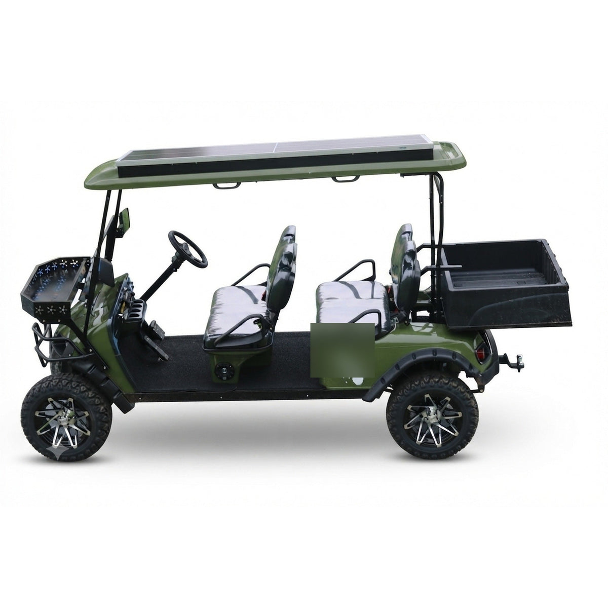MXV HAULER 4 SOLAR – 4-Seater Solar-Powered Electric Utility Cart with Truck Bed UAE – view 4