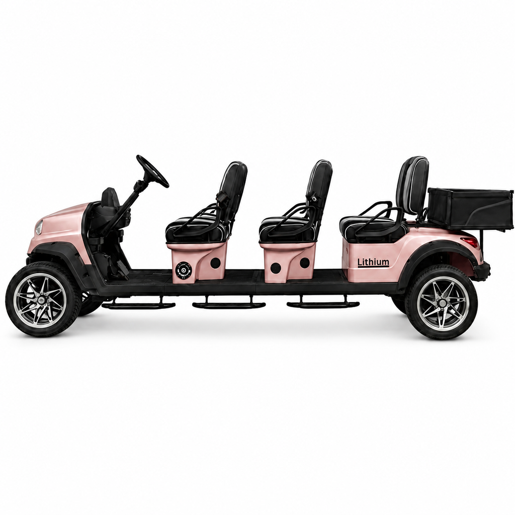 MXV HAULER 6 Indoor Edition – 6-Seater Electric Utility Cart with Truck Bed UAE – view 3