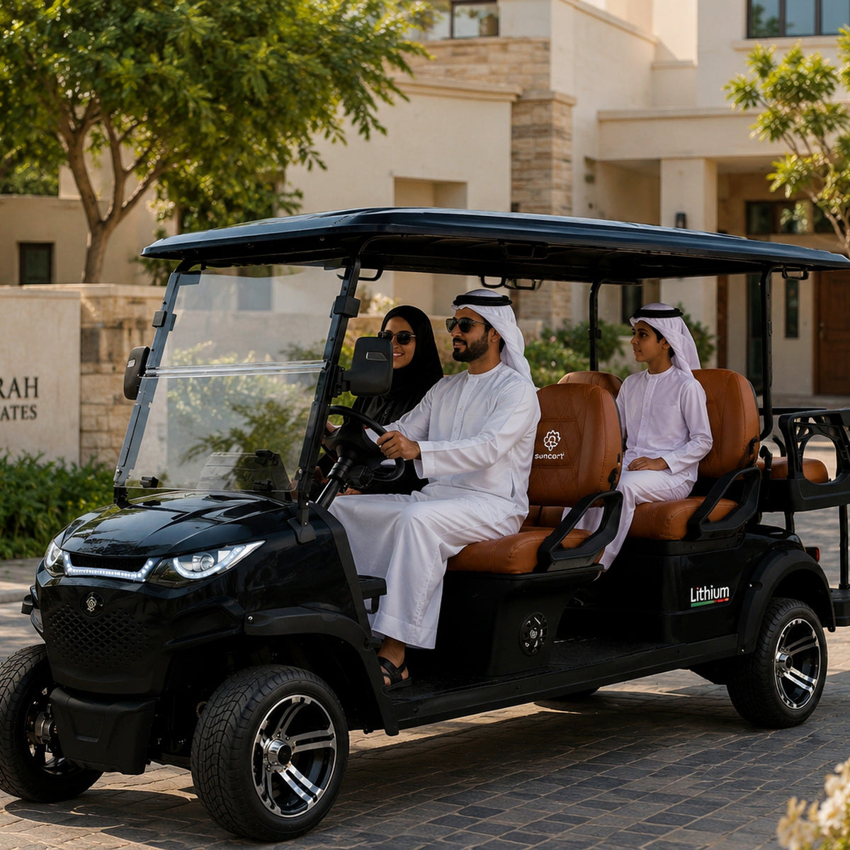 MXV RANGER 6 – 6-Seater Electric Golf Cart UAE – view 8