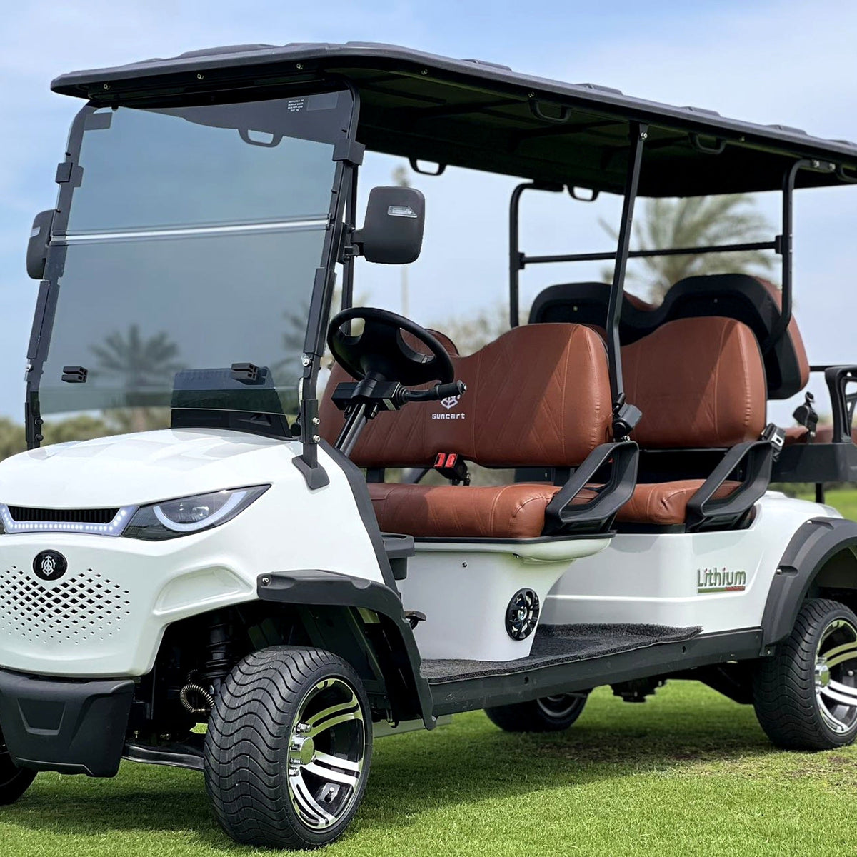 MXV Ranger 6 6-seater electric golf cart UAE – view 3