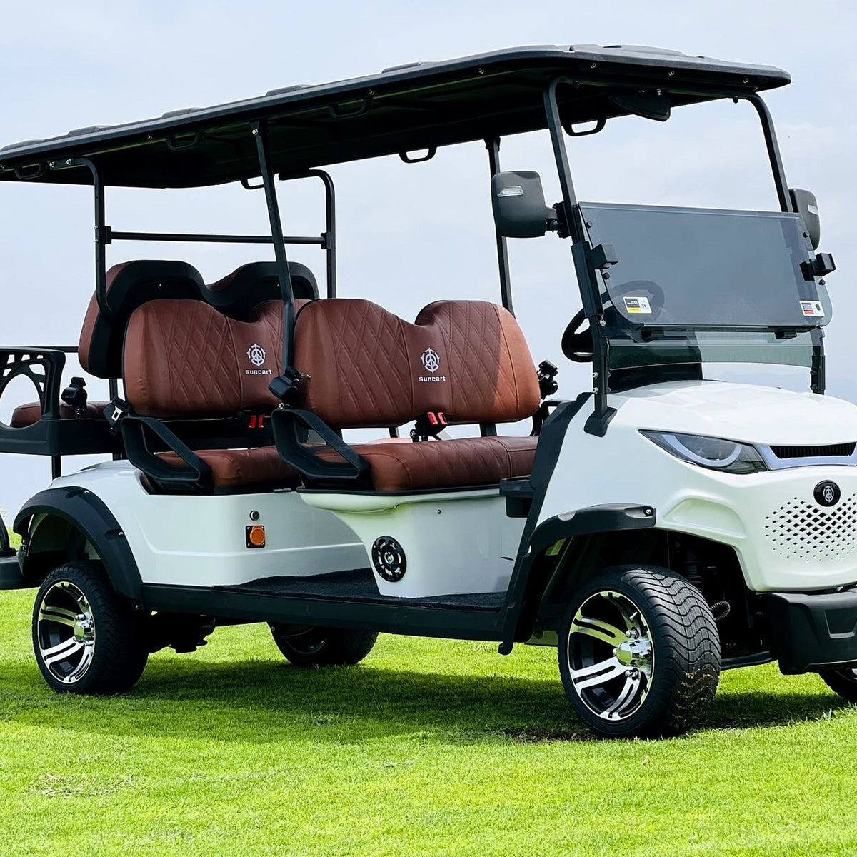 MXV Ranger 6 6-seater electric golf cart UAE – view 4