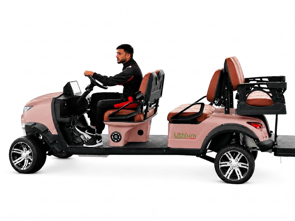 MXV RANGER 6 Indoor Edition – 6-Seater Electric No-Roof Golf Cart UAE – view 3