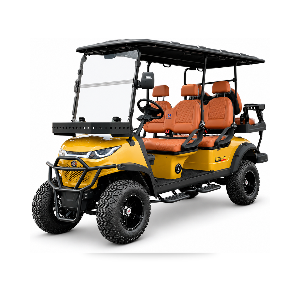 MXV RANGER 6 Trail – 6-Seater Lifted Electric Golf Cart UAE – view 13