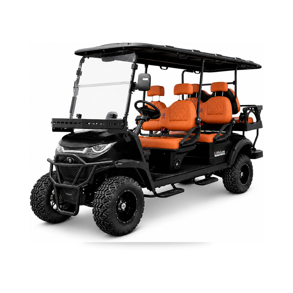 MXV RANGER 6 Trail – 6-Seater Lifted Electric Golf Cart UAE – view 14