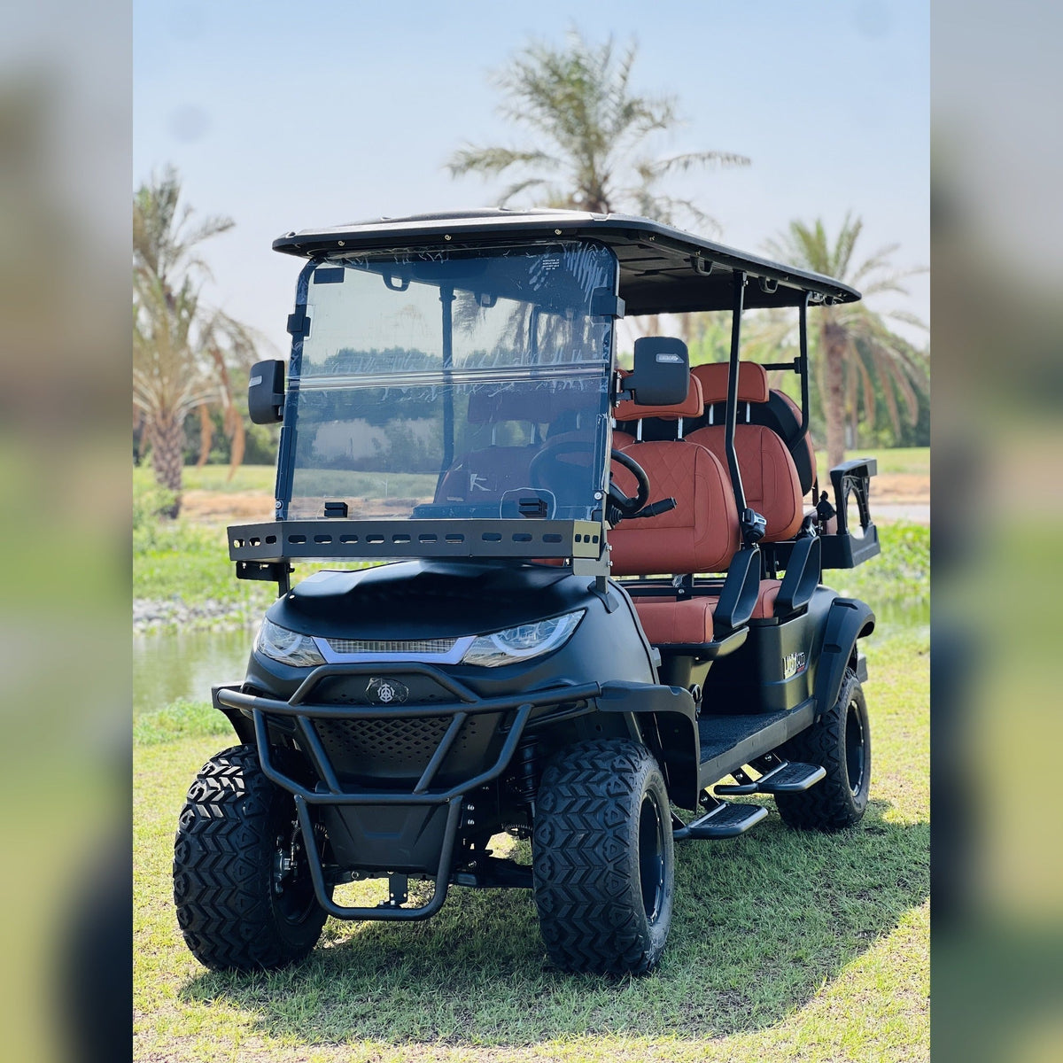 MXV RANGER 6 Trail – 6-Seater Lifted Electric Golf Cart UAE – view 16