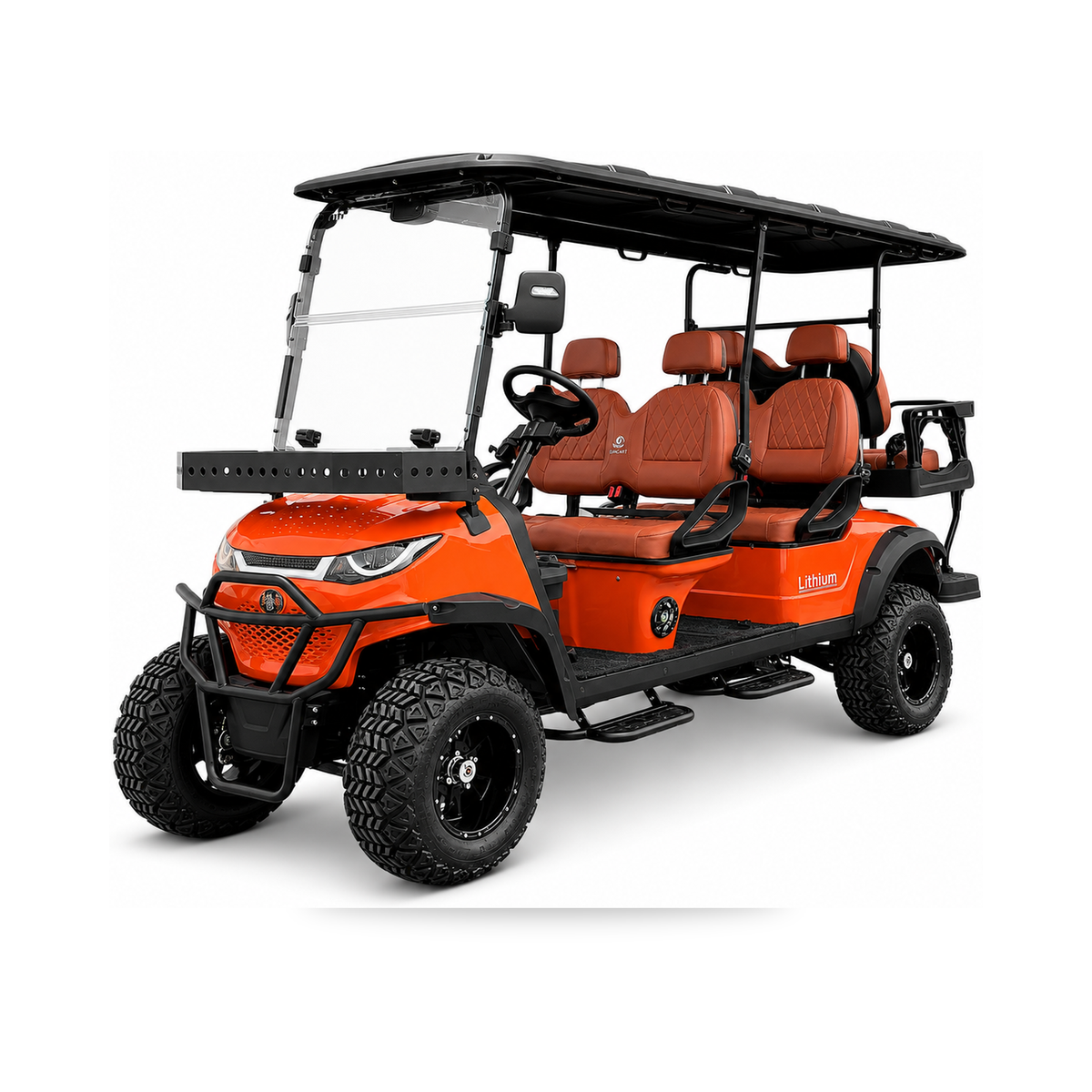 MXV RANGER 6 Trail – 6-Seater Lifted Electric Golf Cart UAE – view 20