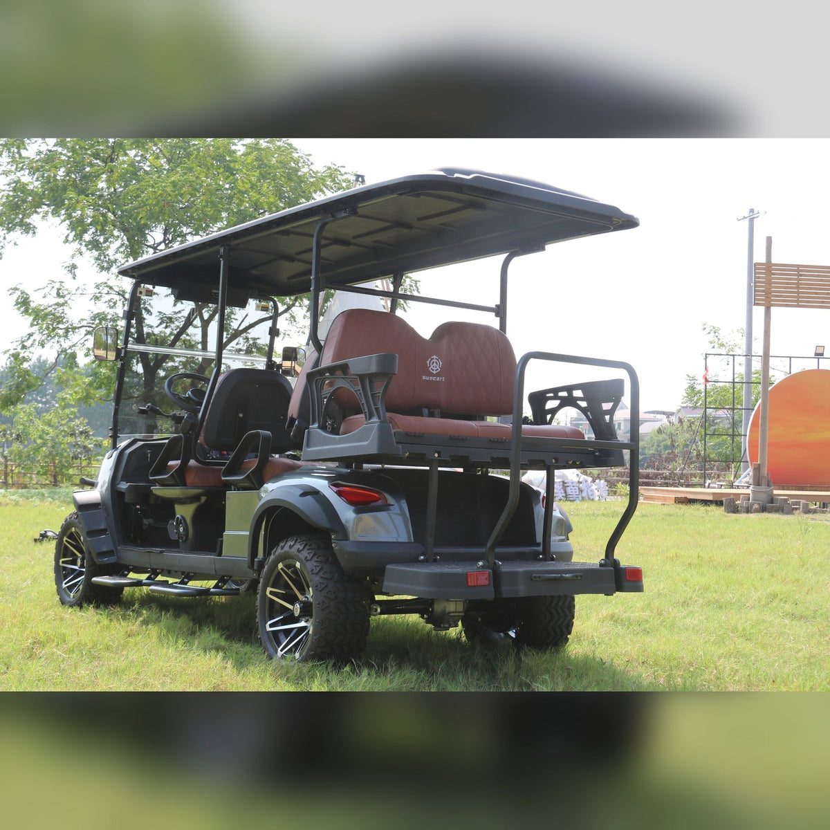 MXV RANGER 6 Trail – 6-Seater Lifted Electric Golf Cart UAE – view 24