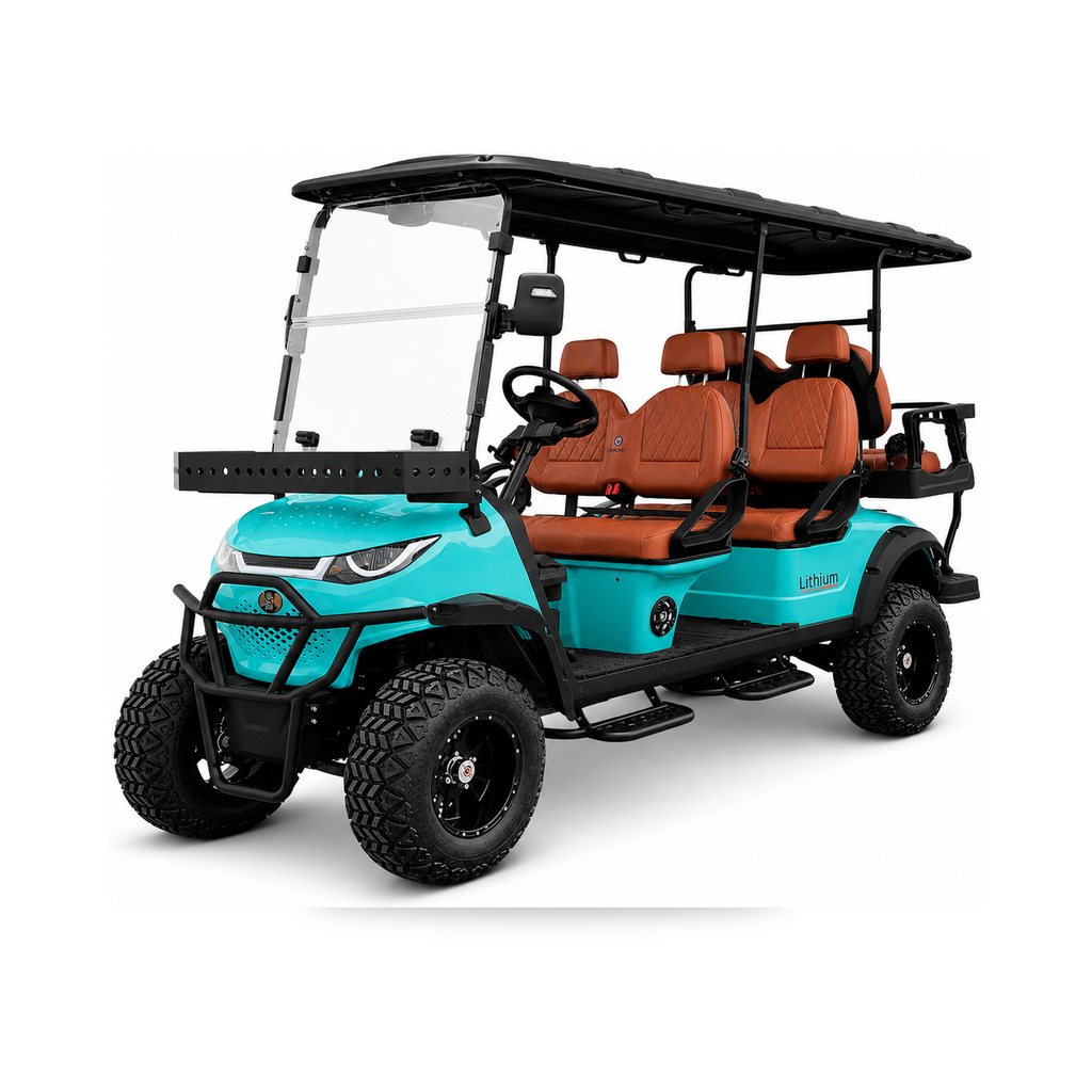 MXV RANGER 6 Trail – 6-Seater Lifted Electric Golf Cart UAE – view 27