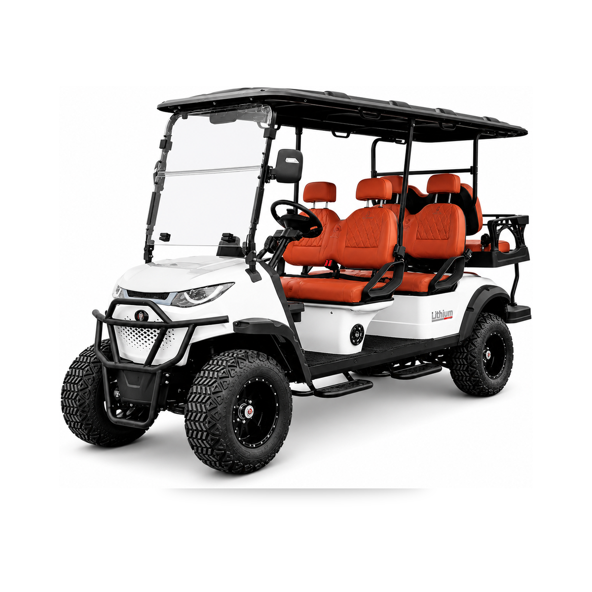 MXV RANGER 6 Trail – 6-Seater Lifted Electric Golf Cart UAE – view 5