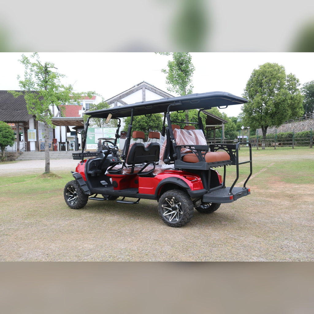 MXV Ranger 6 Trail 6-seater lifted electric golf cart UAE – view 4