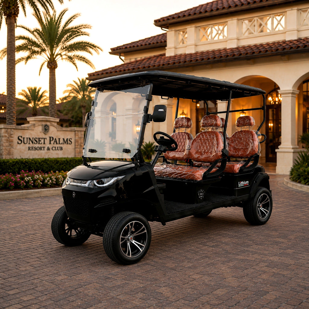 MXV VOYAGER 4 – 4-Seater Electric Golf Cart UAE – view 7