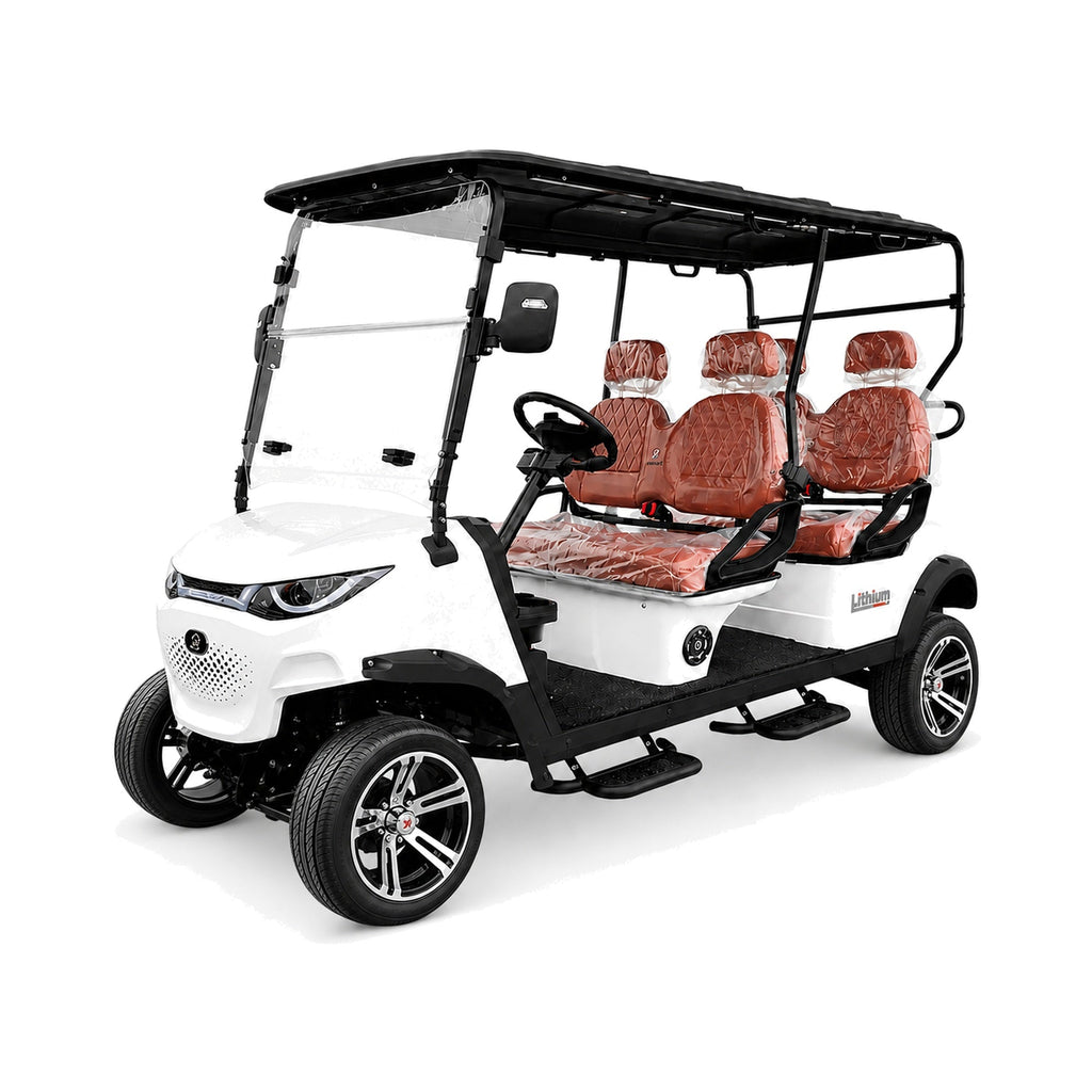 MXV Voyager 4 4-seater electric golf cart UAE – view 1