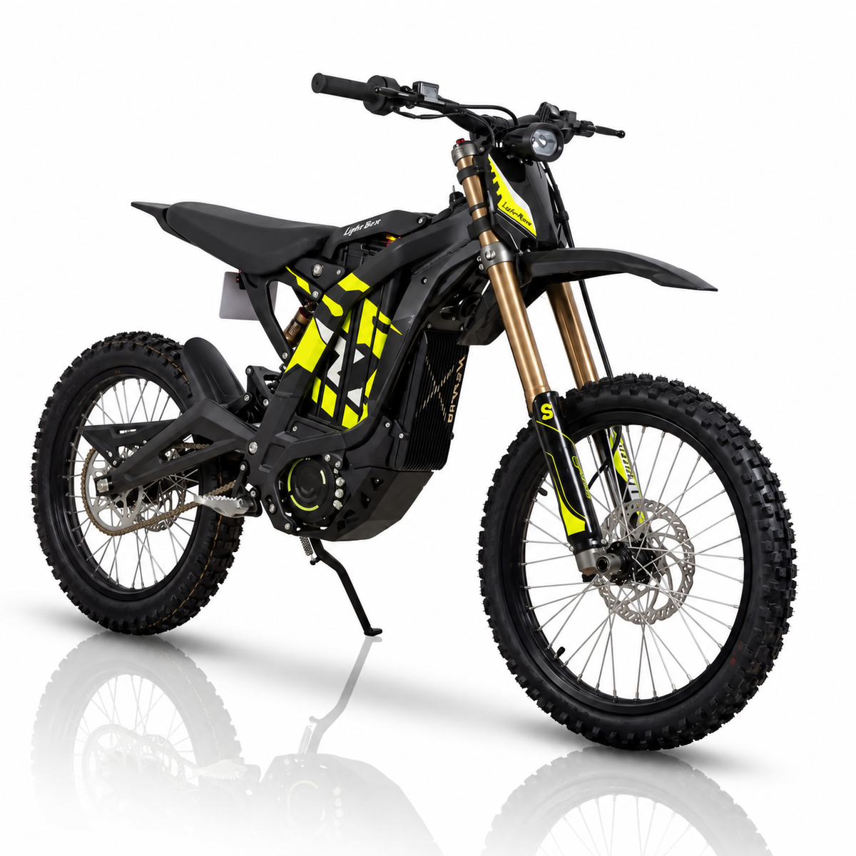 Sur-Ron Light Bee X electric off-road bike front view