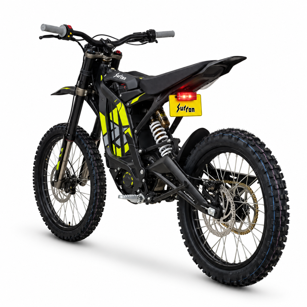 Sur-Ron Light Bee X electric off-road bike rear view
